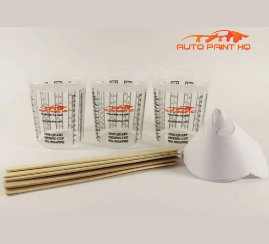 Candy Pearl Golden Orange Basecoat Quart Complete Kit (Over Black Base) 4 Candy Pearl Golden Orange Basecoat Quart Complete Kit (Over Black Base) - Image 4