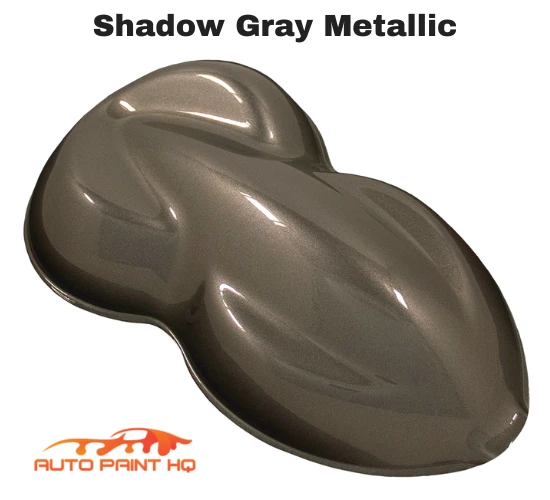 Shadow Gray Metallic Basecoat Clearcoat Complete Gallon Kit 1 Shadow Gray Metallic Basecoat Clearcoat Complete Gallon Kit