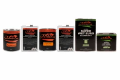 Candy Flake Brandywine Over Black Base Complete Gallon Kit -Car Paint Store candy flake basecoat euro gallon kit