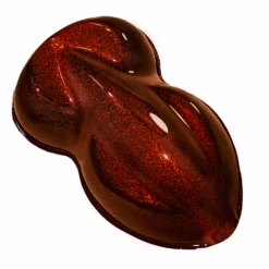 Candy Flake Blaze Orange Basecoat Quart Complete Kit (Over Black Base)