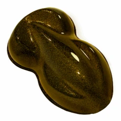 Candy Flake Gold Basecoat Quart Complete Kit (Over Black Base)