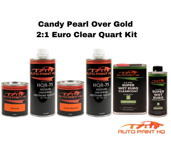 Candy Green Basecoat Quart Complete Kit (Over Gold Base) 3 Candy Green Basecoat Quart Complete Kit (Over Gold Base) - Image 3