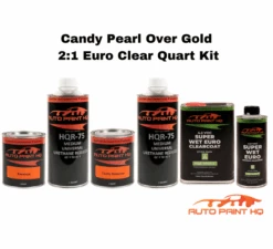 Candy Cobalt Blue Basecoat Quart Complete Kit (Over Gold Base) -Car Paint Store candy over gold euro quart kit 6b028b48 a4f7 4445 a32b a79ff9d93063
