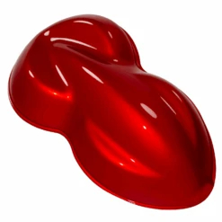 Candy Apple Red Over Silver Base Complete Gallon Kit