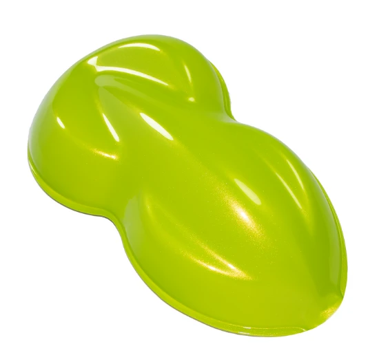 Crystal Gold Over Lime Green Tri-Coat Basecoat Clearcoat Complete Quart Kit 1 Crystal Gold Over Lime Green Tri-Coat Basecoat Clearcoat Complete Quart Kit
