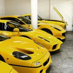 Ferrari 102 Giallo Modena Basecoat With Reducer Gallon (Basecoat Only)