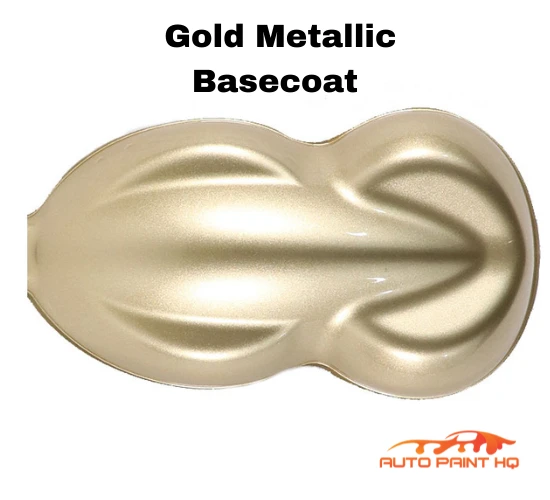 Gold Metallic Basecoat Clearcoat Complete Gallon Kit 1 Gold Metallic Basecoat Clearcoat Complete Gallon Kit