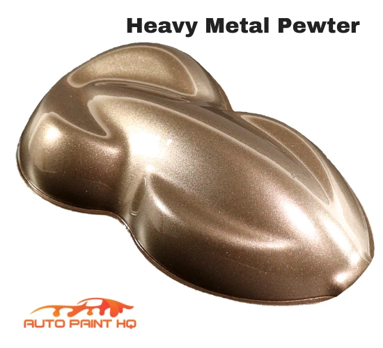 Heavy Metal Pewter Metallic Basecoat Gallon (Basecoat Only) Car Auto Kit 1 Heavy Metal Pewter Metallic Basecoat Gallon (Basecoat Only) Car Auto Kit
