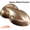 Heavy Metal Pewter Metallic Basecoat Clearcoat Complete Gallon Kit