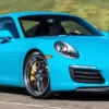 Porsche M5C Miami Blue Basecoat + Reducer Quart (Basecoat Only) Kit