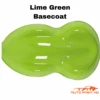 Lime Green Basecoat Clearcoat Quart Complete Paint Kit