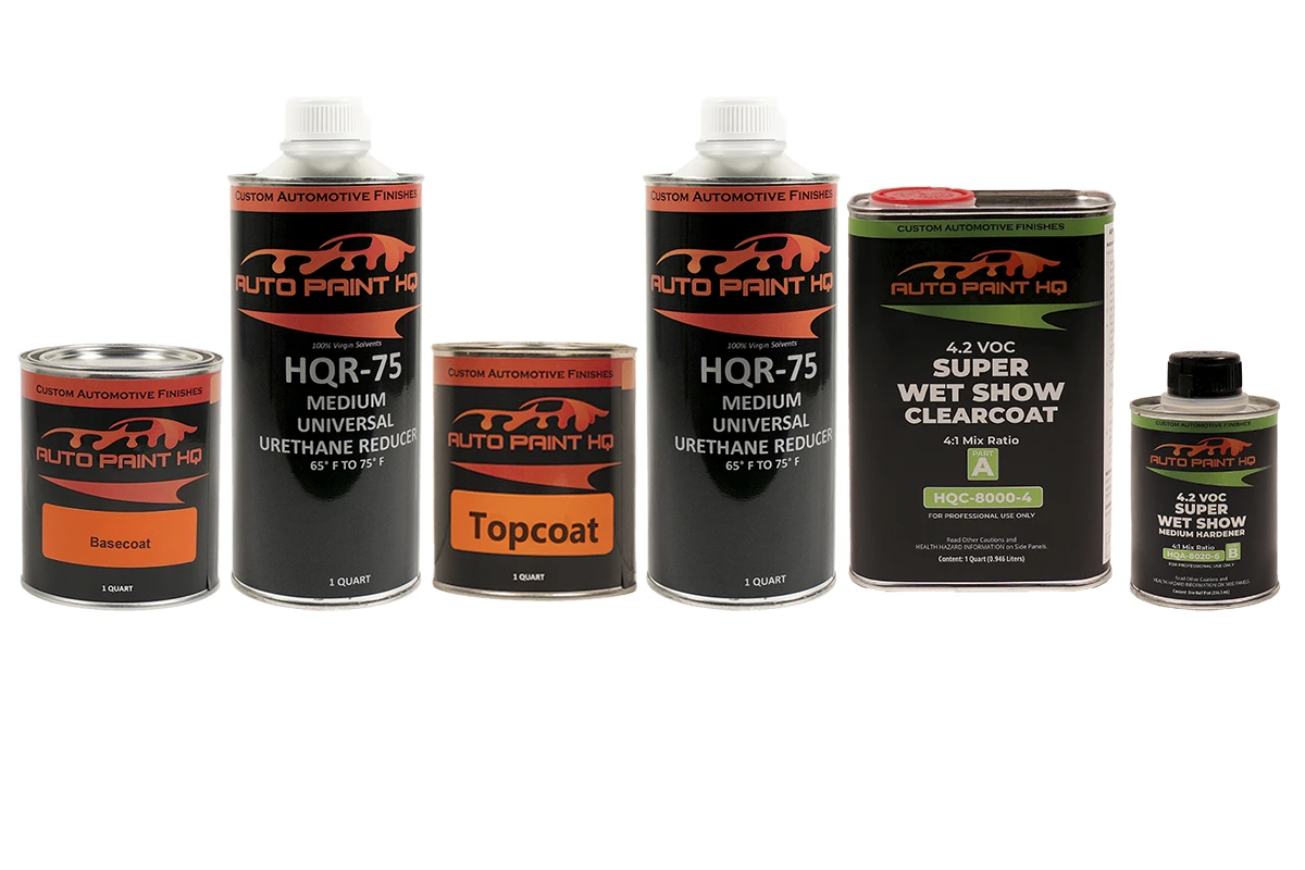 Mother Of Pearl Over Lilac Basecoat Quart Car Motorcycle Paint Kit 2 Mother Of Pearl Over Lilac Basecoat Quart Car Motorcycle Paint Kit - Image 2