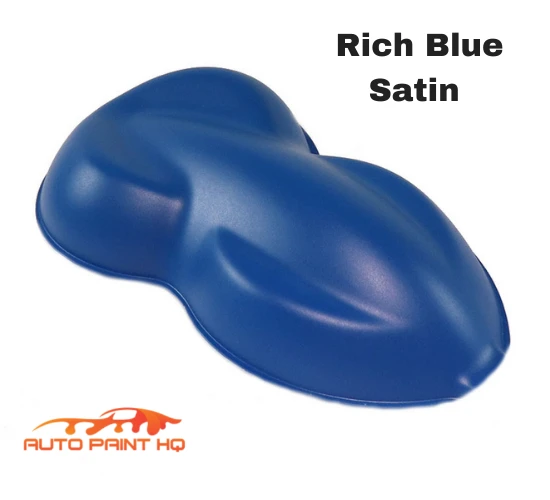 Satin Hot Rod Rich Blue Gallon 2K Urethane Single Stage Car Auto Paint Kit 1 Satin Hot Rod Rich Blue Gallon 2K Urethane Single Stage Car Auto Paint Kit