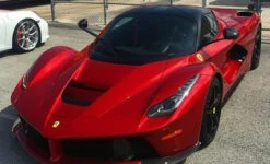 Ferrari Rosso Fuoco Tri-coat Pearl Basecoat Clearcoat Complete Gallon Kit