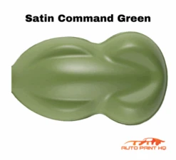 Satin Hot Rod Command Green Gallon 2K Urethane Single Stage Car Auto Paint Kit