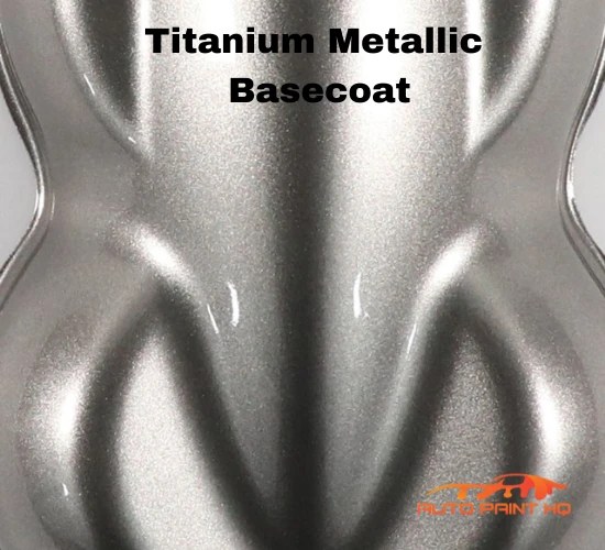 Titanium Metallic Basecoat Clearcoat Quart Complete Paint Kit 2 Titanium Metallic Basecoat Clearcoat Quart Complete Paint Kit - Image 2