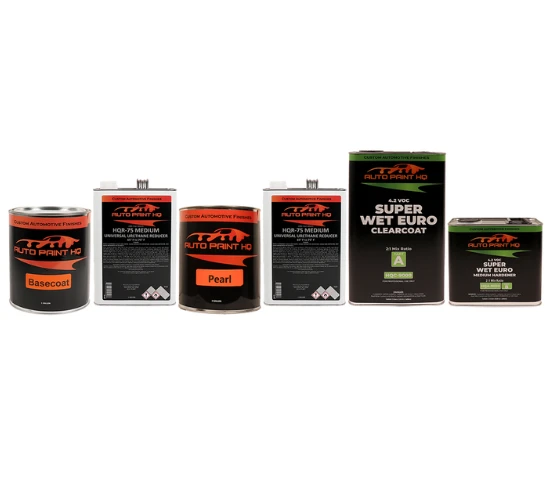 Nissan QAB Pearl White Tri-coat Pearl Basecoat Clearcoat Complete Gallon Kit 3 Nissan QAB Pearl White Tri-coat Pearl Basecoat Clearcoat Complete Gallon Kit - Image 3