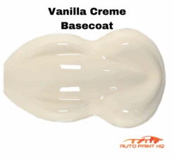 Vanilla Creme Basecoat Clearcoat Quart Complete Paint Kit